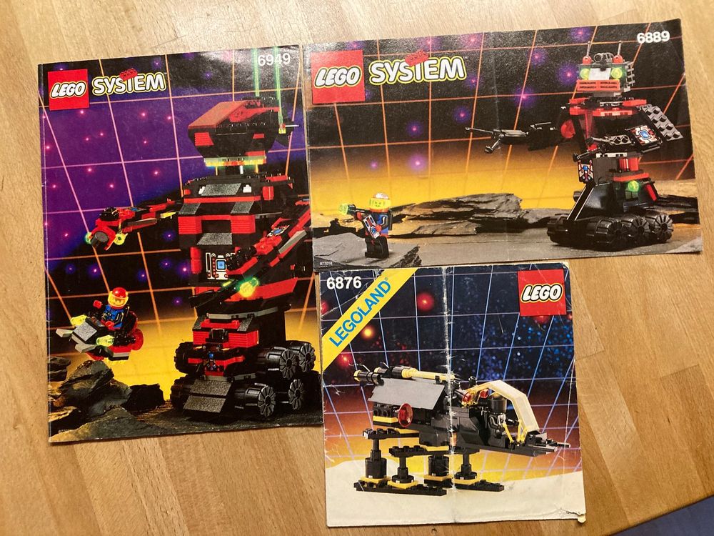 LEGO Space System Bauanleitungen 6949 / 6889 / 6876 | Kaufen auf Ricardo