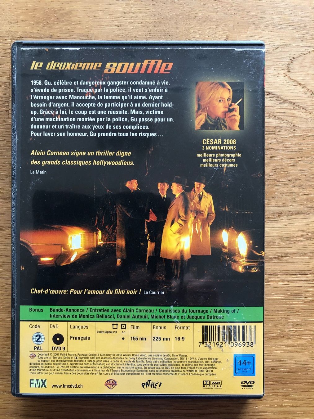 Alle DVDs: LE DEUXIÈME SOUFFLE – Gebraucht aus St-Cierges von Crisi53 1