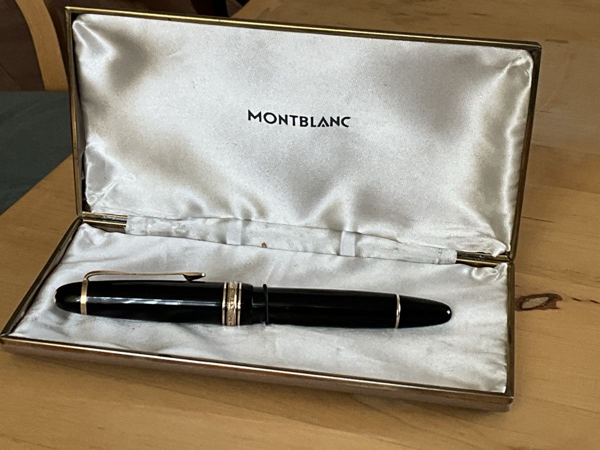 Montblanc Penna & Evidenziatori: Montblanc Masterpiece146 -50 ties celluloid great condition – Usato da Herisau venduto da pernambucco 1