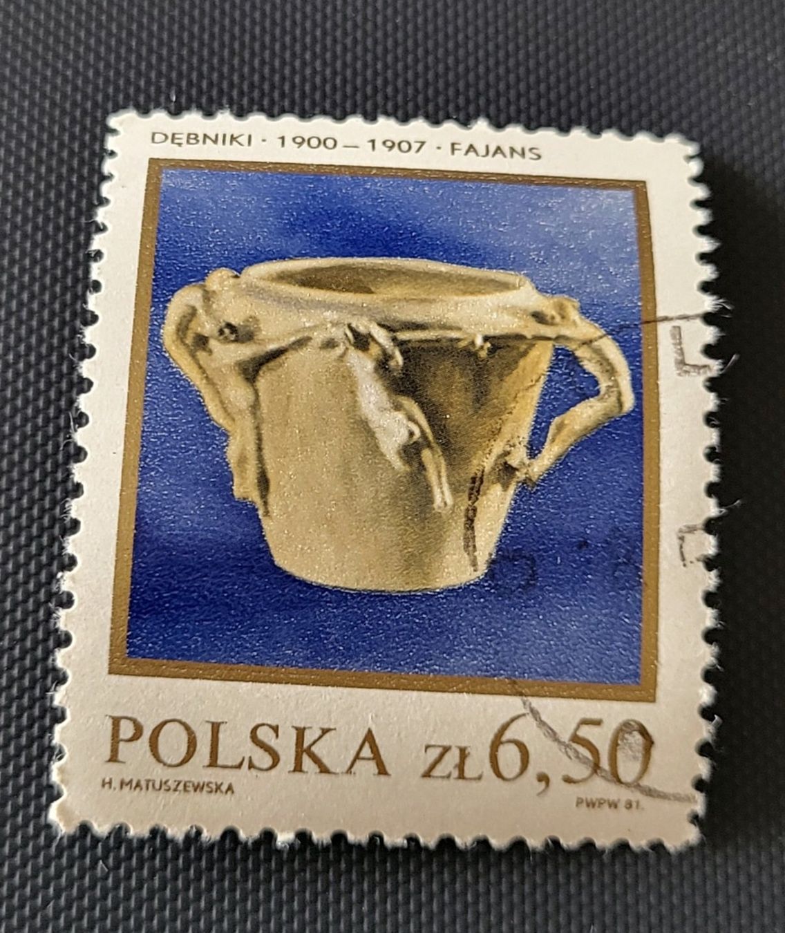 Alle Briefmarken: Polen 1981 briefmarke A010 – Gebraucht aus St Gallen von Stampsalshobby