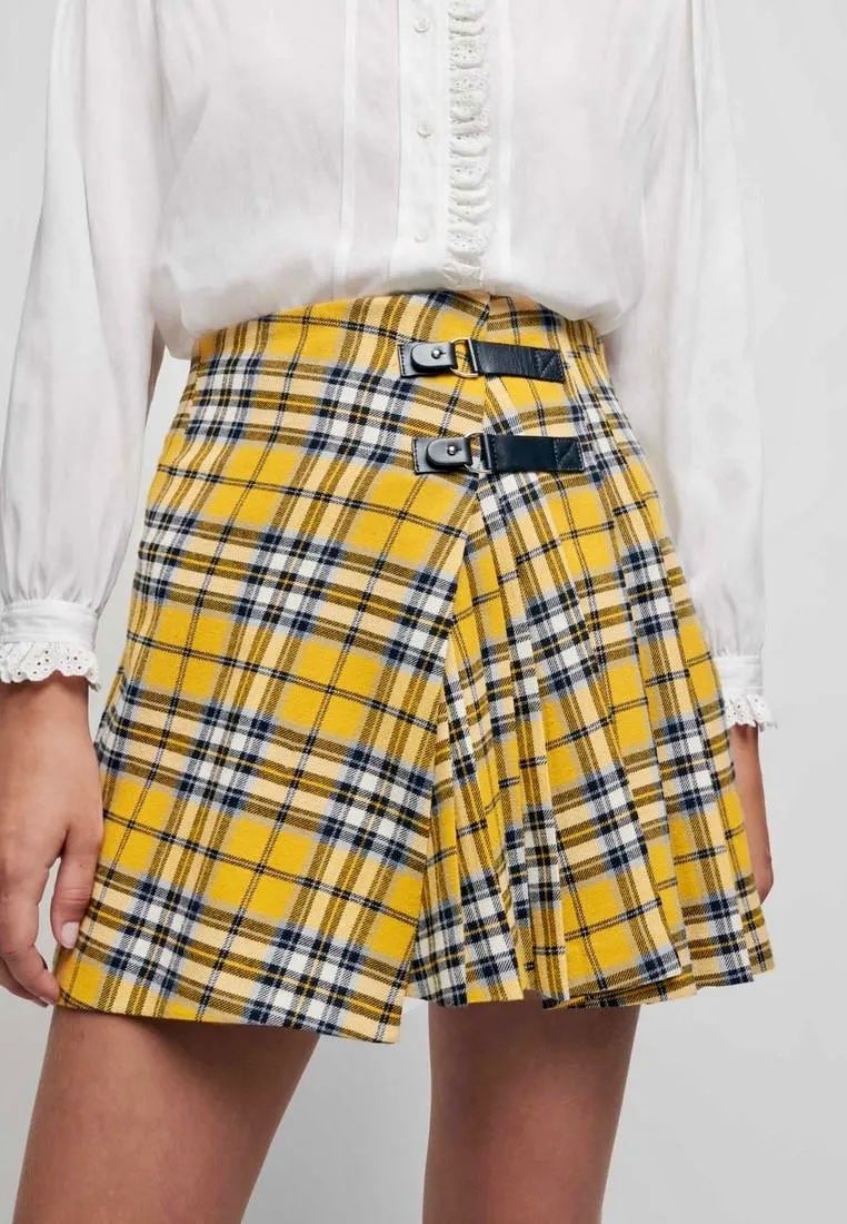 Maje Röcke: Maje Jupe Tartan 38 – Gebraucht aus Rolle von elisolle 4