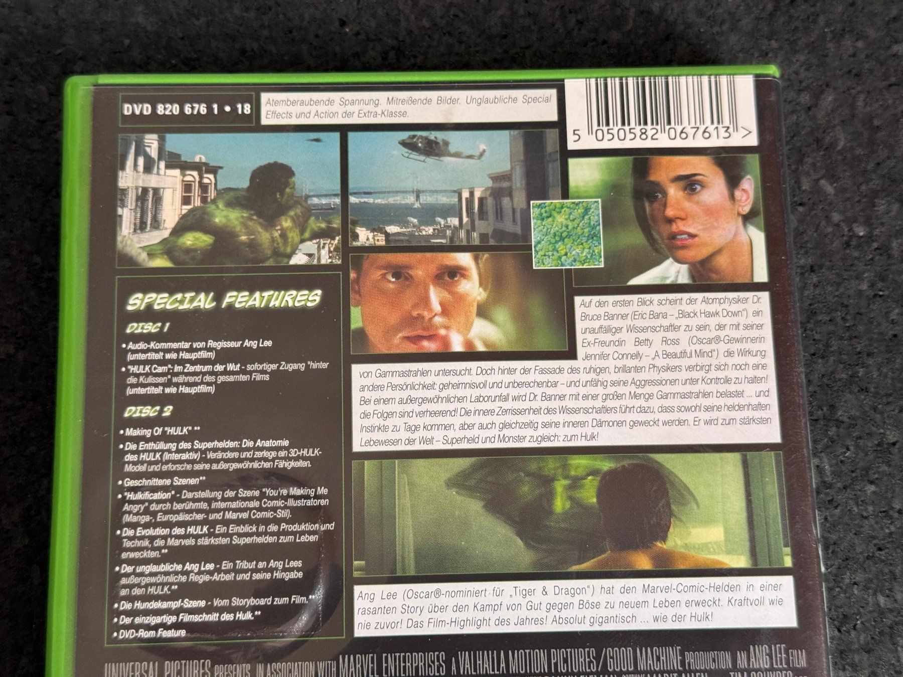 Tutti i DVDs: HULK - 2 Disc Special Edition DVD DE/EN – Usato da Fribourg venduto da tschjoly 2