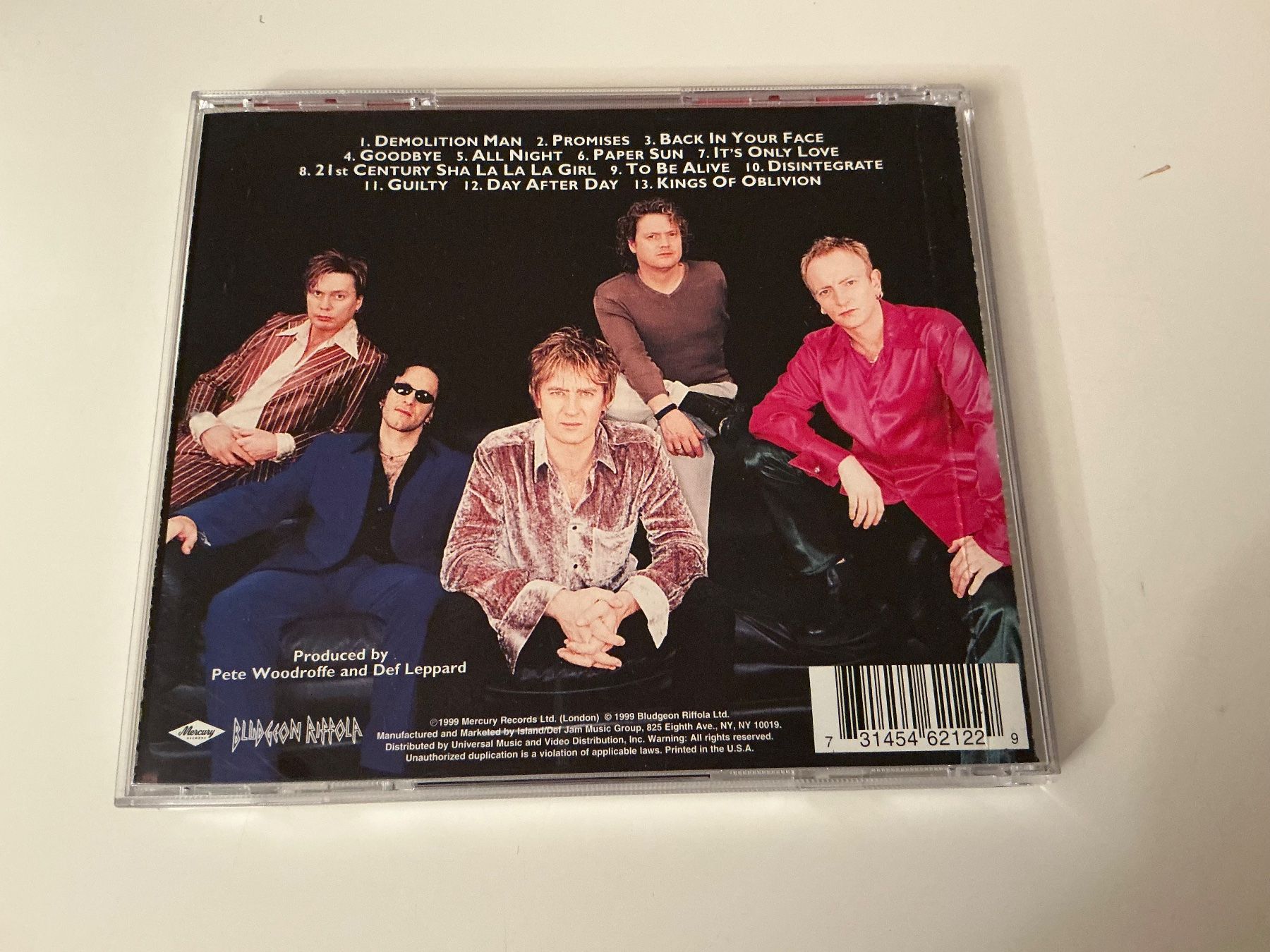 CD: Def Leppard / Euphoria / 1999 – Usato da Dübendorf venduto da Shreck 1