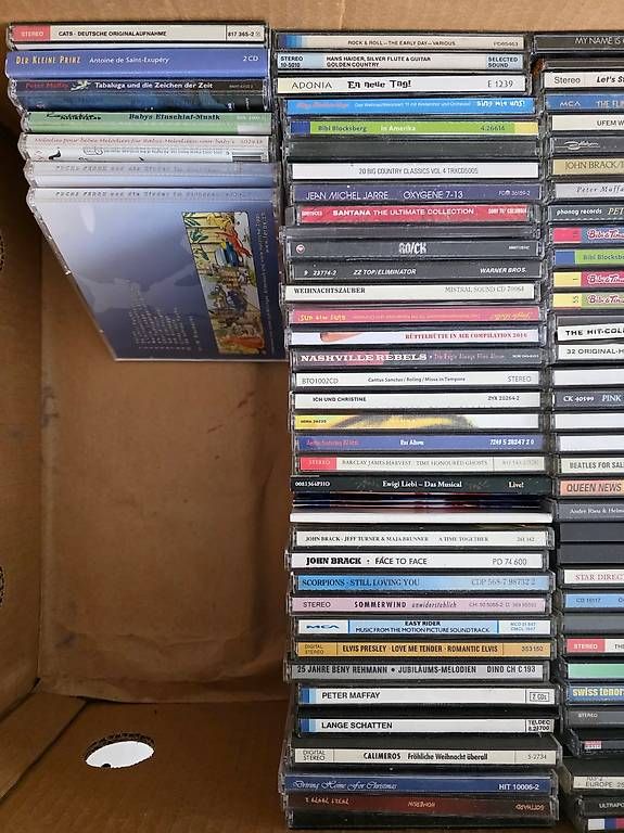 CD: CD Sammlung - Eine Bananenkiste ca 116 CD's – Usato da Rutschwil venduto da cla_9fgl 2