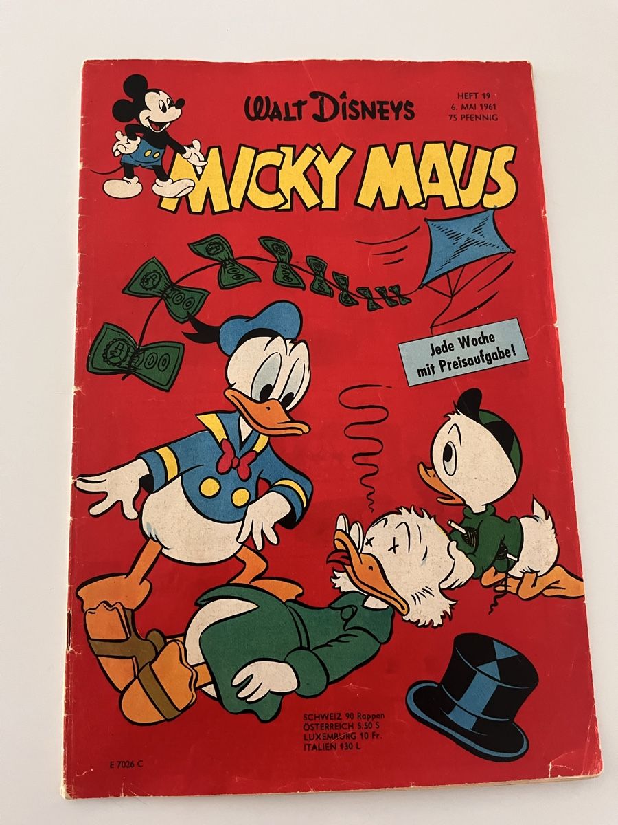 Fumetti: Micky Maus Comic 1961 Heft 19 – Usato da Recherswil venduto da Solheure66