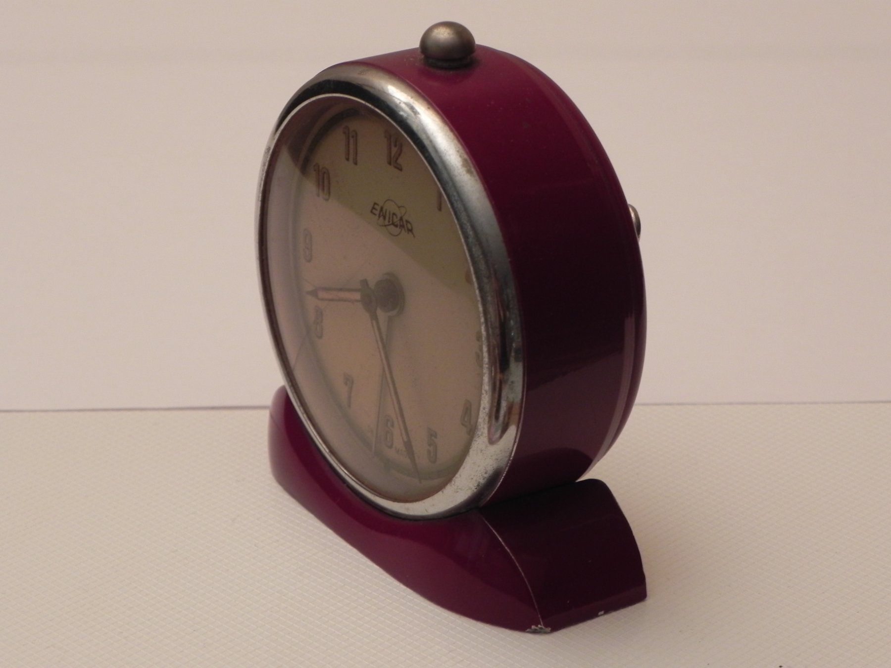 Enicar Wecker: Vintage Enicar Tischwecker – Gebraucht aus Minusio von Lory64 1