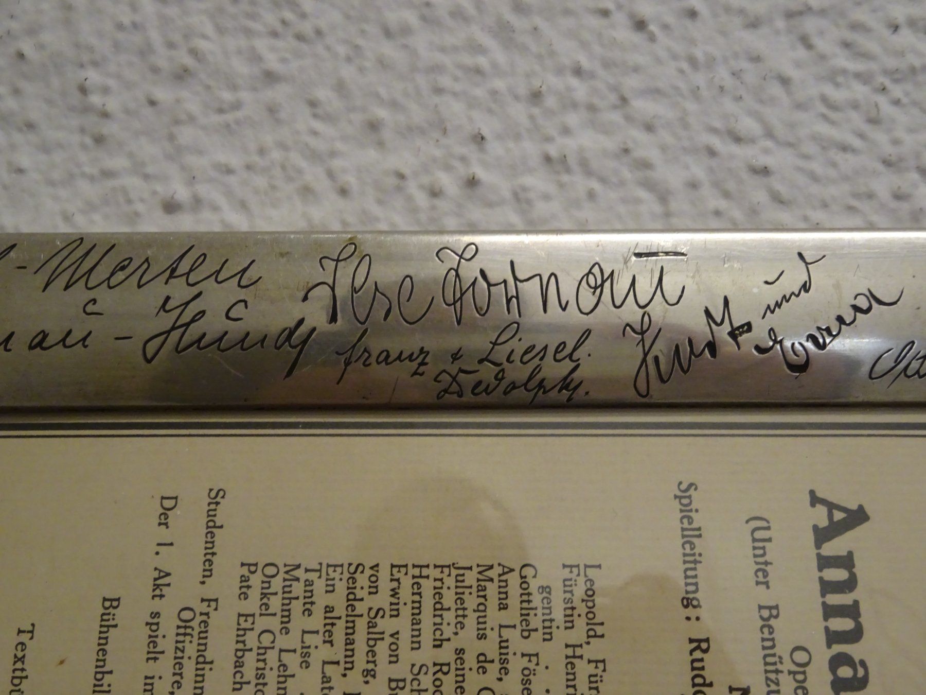 Autografi: Theater Pokal / Albert Pullman (1893-1965) Autogramm – Usato da Oetwil am See venduto da Golfsud 4