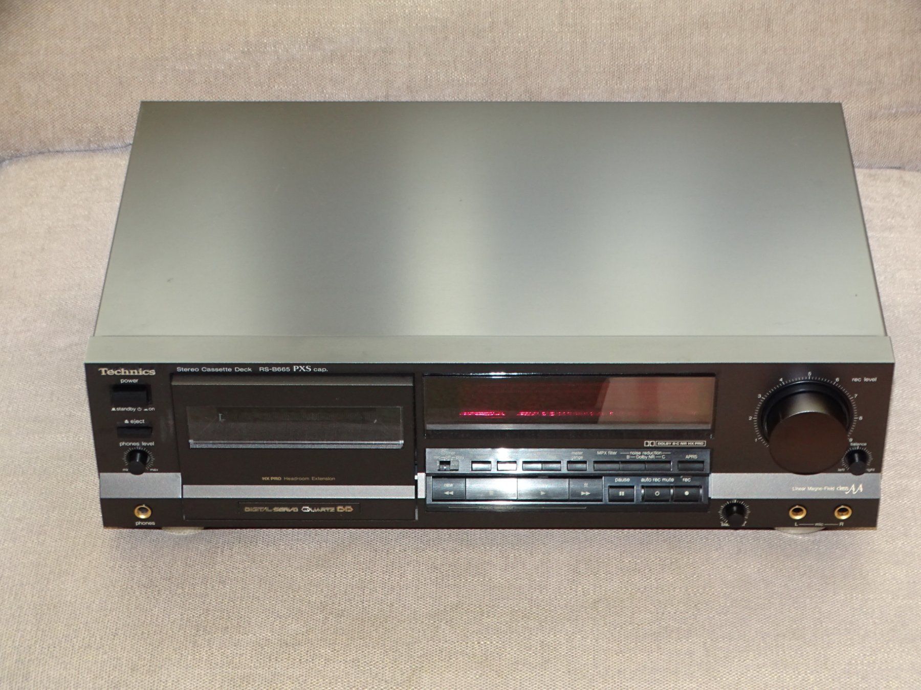 Technics Aufnahmegeräte: Technics Tape Deck RS-B665 – Gebraucht aus Hirzel von Musicman03 1