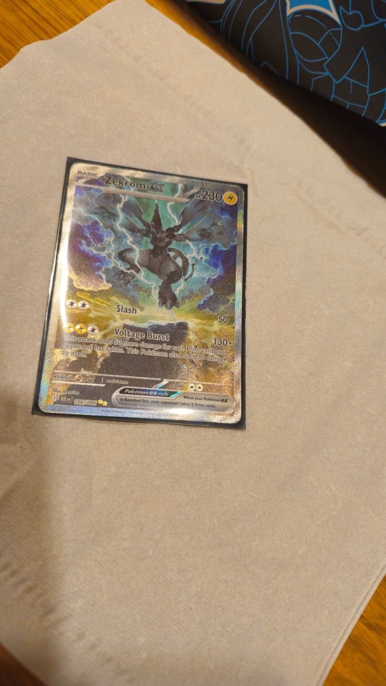 Pokémon Sammelbilder & Trading cards: Pokemon - Zekrom ex  166/86  BLK  Black Bolt – Neu und originalverpackt aus möhlin von ame_nfb6 3