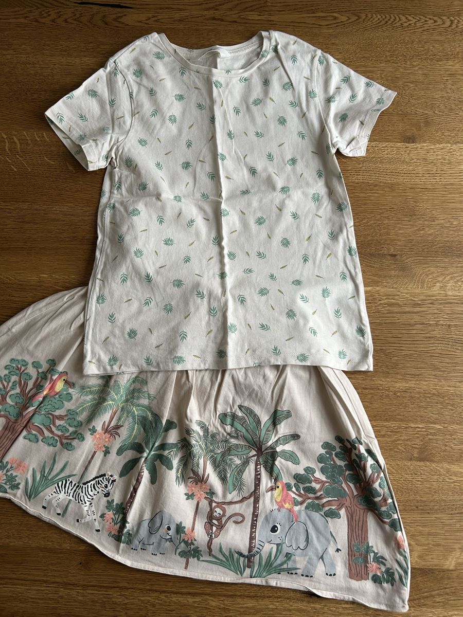 H&M Lotti & Set di vestiti: 134/140 - Mädchen - Safari Set H&M – Usato da Neftenbach venduto da joell01