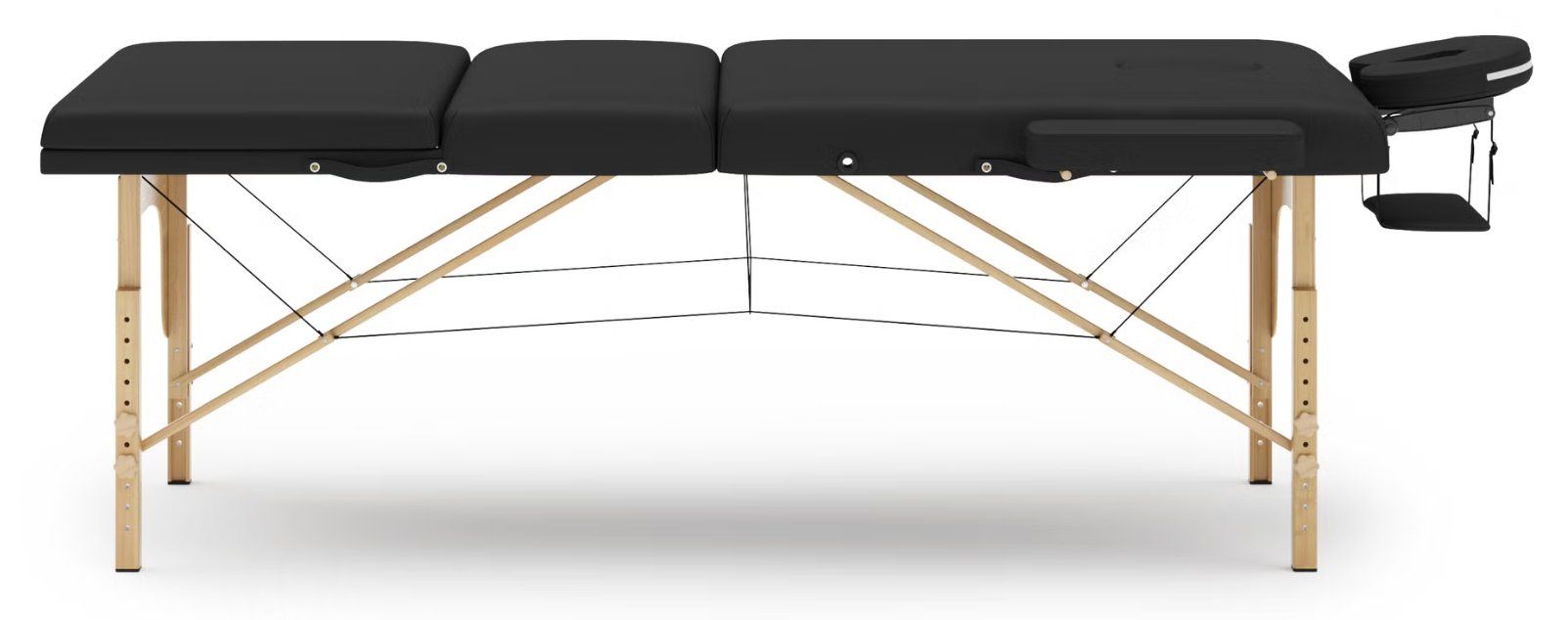 Gonser Lettini & sedie per cosmetici: Massageliege BASIC 3-Zonen schwarz (Gonser) – Nuovo (secondo la descrizione) da Luzern venduto da komatina_ 2