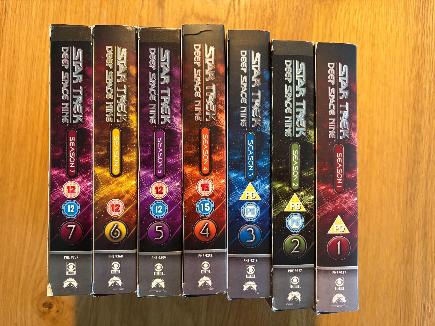 Alle DVDs: Star Trek - Deep Space Nine - Staffel 1 bis 7 – Gebraucht aus Zürich von Garciam 1