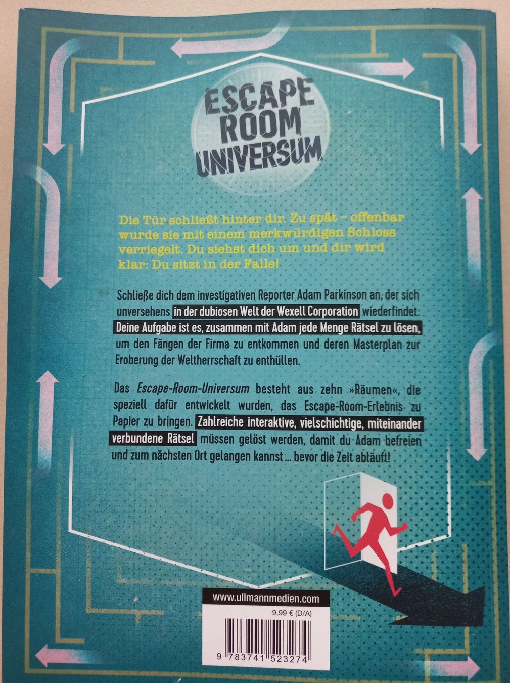 Libri: Escape Room Universum mit Rätseln – Usato da Dübendorf venduto da movana 1