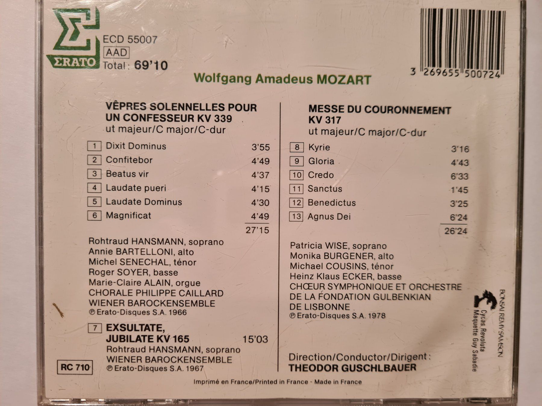 CDs: Daniel Barenboim "Mozart - Piano Works" – Gebraucht aus Nyon von gss_7jsq 1