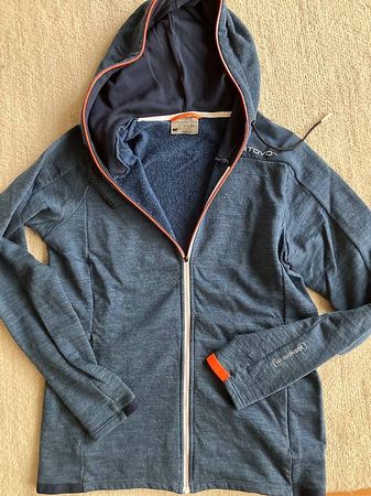 ortovox wolljacke grösse S