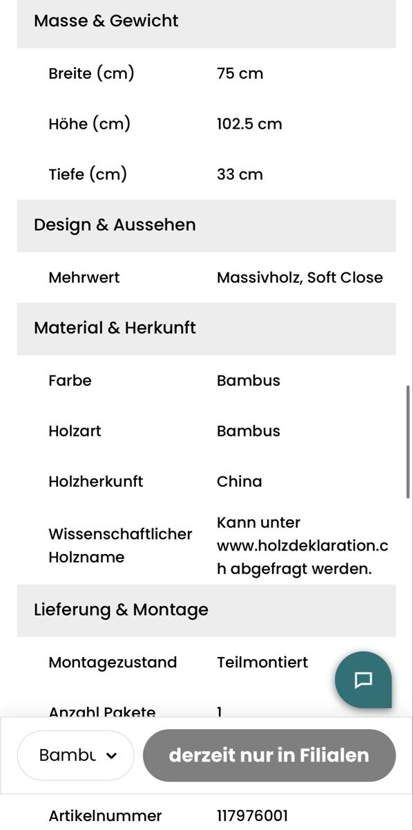Micasa Mobili per bagno: Micasa - Badezimmer Möbel – Nuovo (secondo la descrizione) da Zürich venduto da juz_2t2j 8