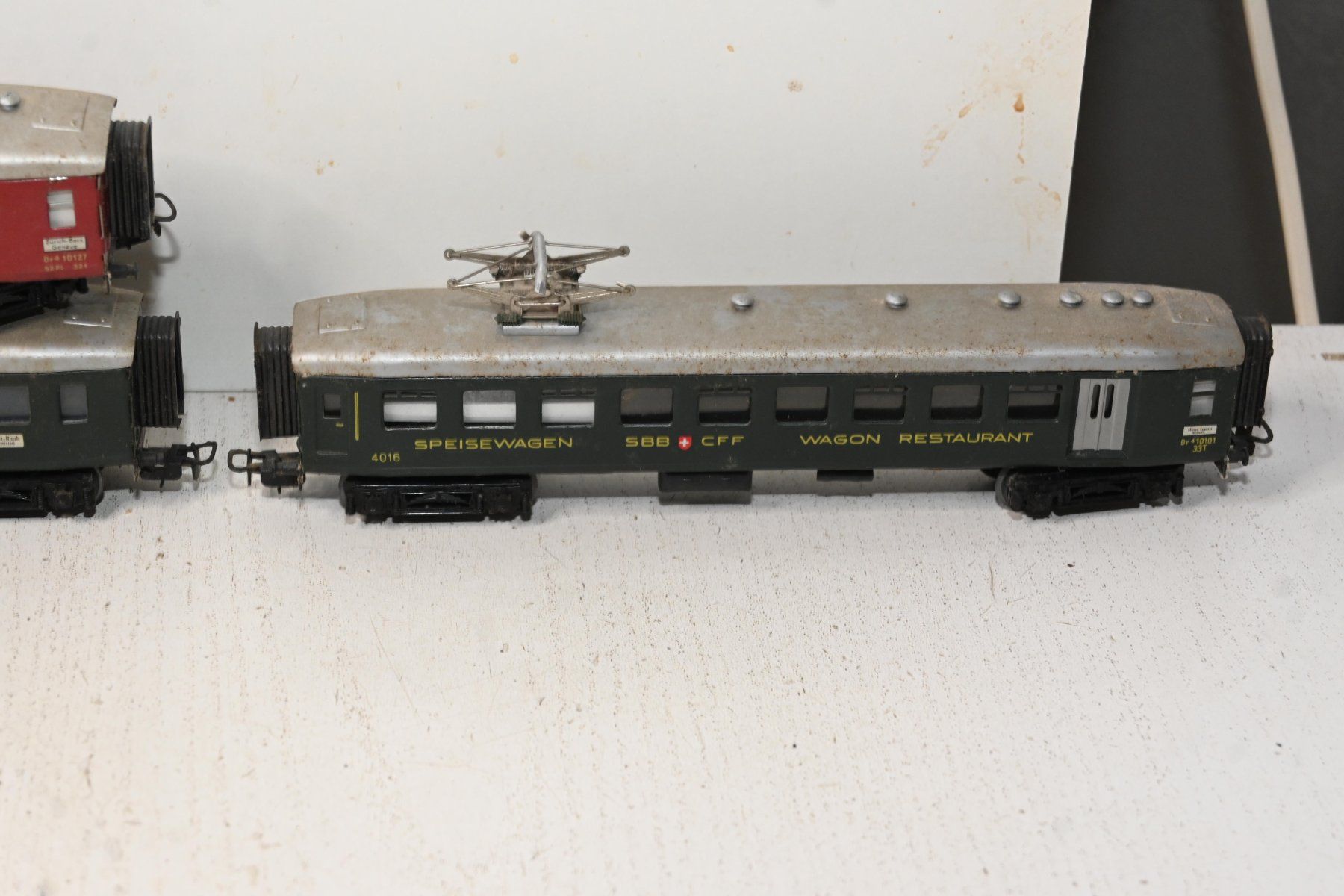 Märklin Modellini di ferrovie: SBB Blechwagen Märklin HO/AC mit OVP – Usato da Laupen ZH venduto da Zmoewe 2