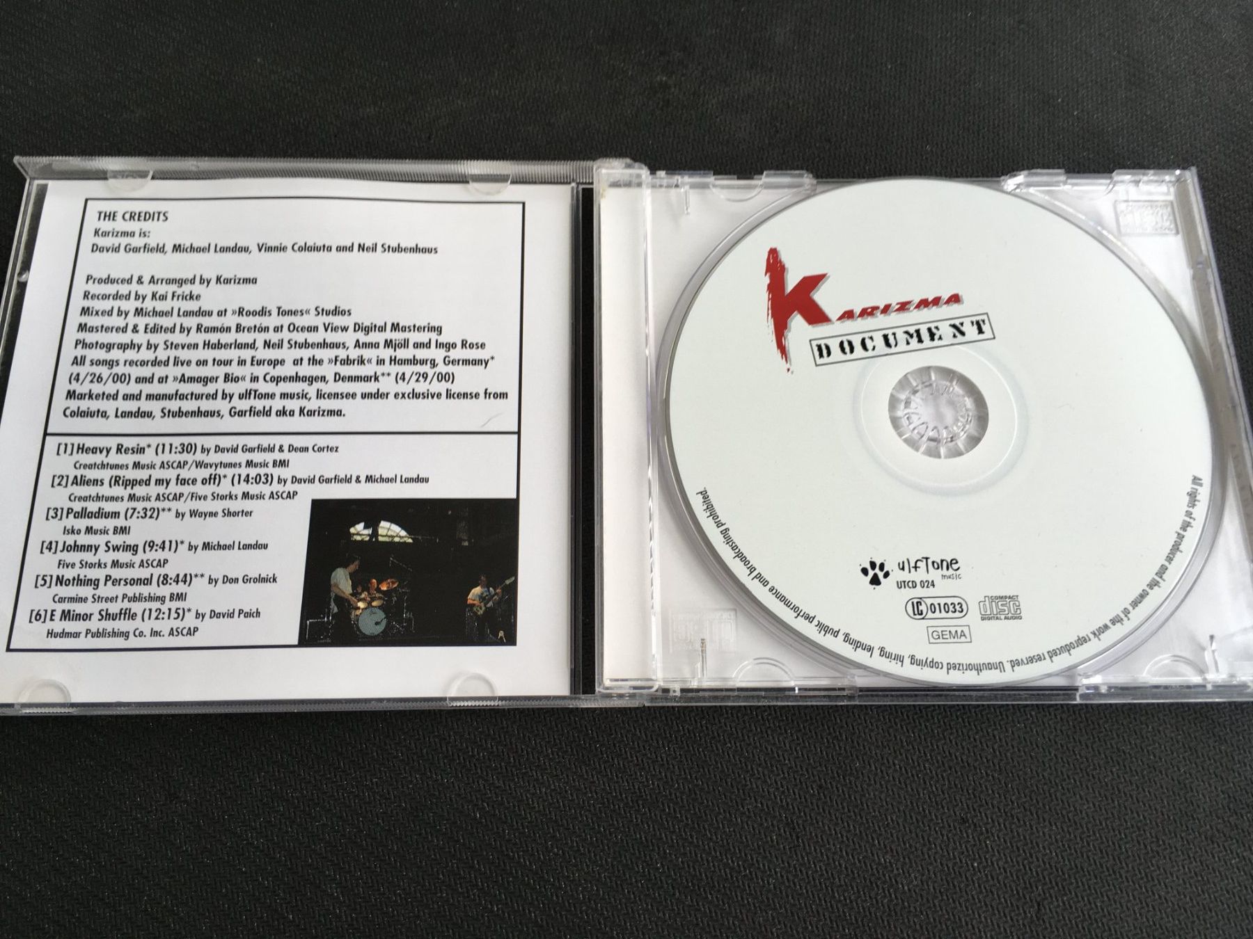 CD: Karizma - Document -CD- – Usato da St.Gallen venduto da MedienJoe 1
