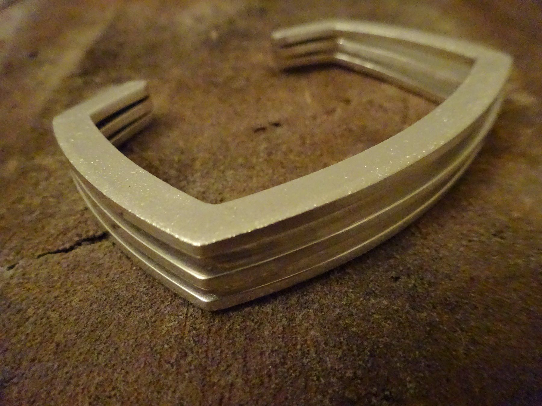 Bracciali & Braccialetti: Interessanter Armreif / 925 Silber – Usato da Esslingen venduto da FetteSchnecke 1
