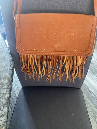 Umhängetasche braun *Westernstyl*