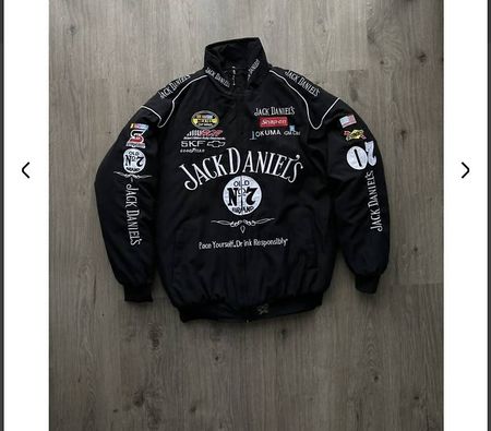 Veste JH Design Jack Daniels NASCAR Racing #07  Vintage