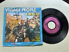 VILLAGE PEOPLE tolle Single Kult Top Hit Y.M.C.A 70's