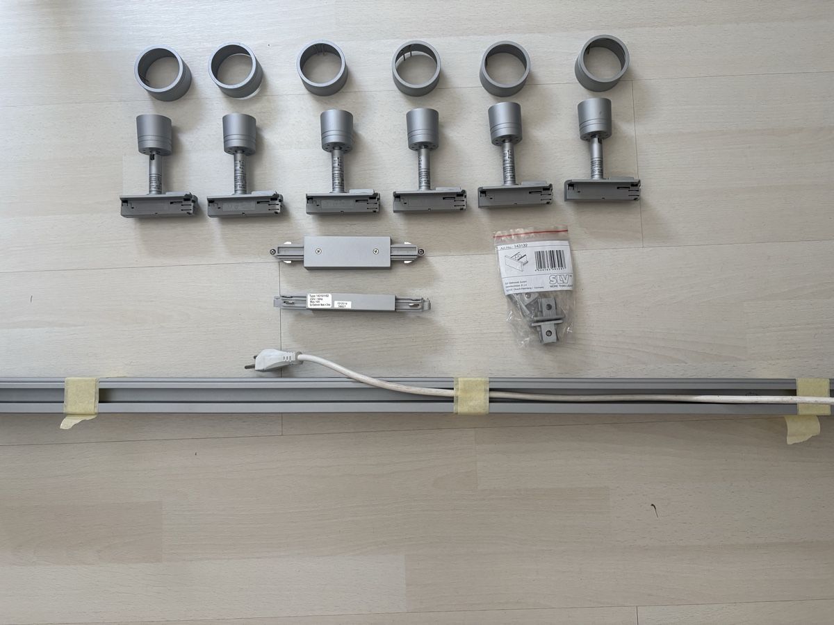 Lampadari & plafoniere: SLV Stromschienen-Spots 6er Set – Usato da Wädenswil venduto da chrisk1980 1