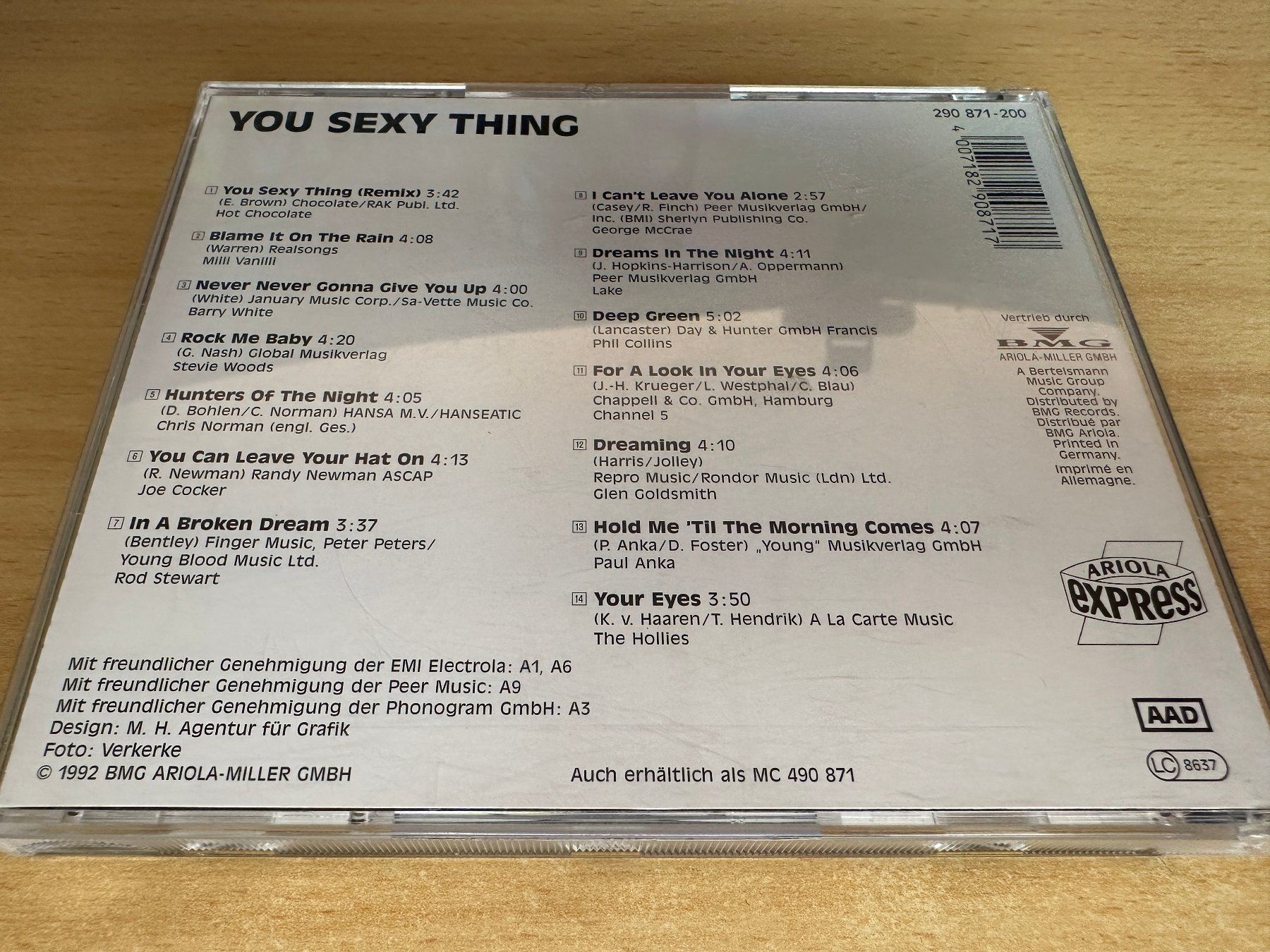 CD: Various – You Sexy Thing – Usato da Rikon im Tösstal venduto da Alpenmutz 1