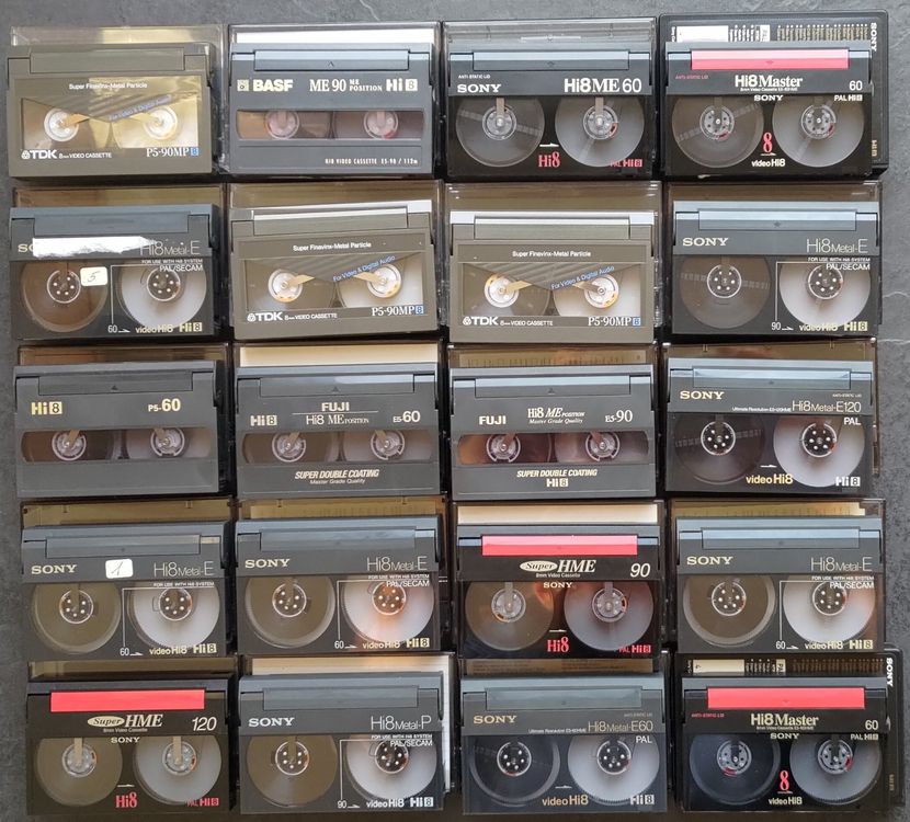 HI8 Camcorder Kassetten 20Stk. Kaufen auf Ricardo