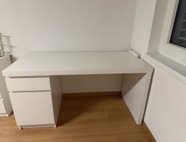 Bureau IKEA MICKE Blanc/anthracite – 105x50x75 Cm – Neuf Sous Emballage