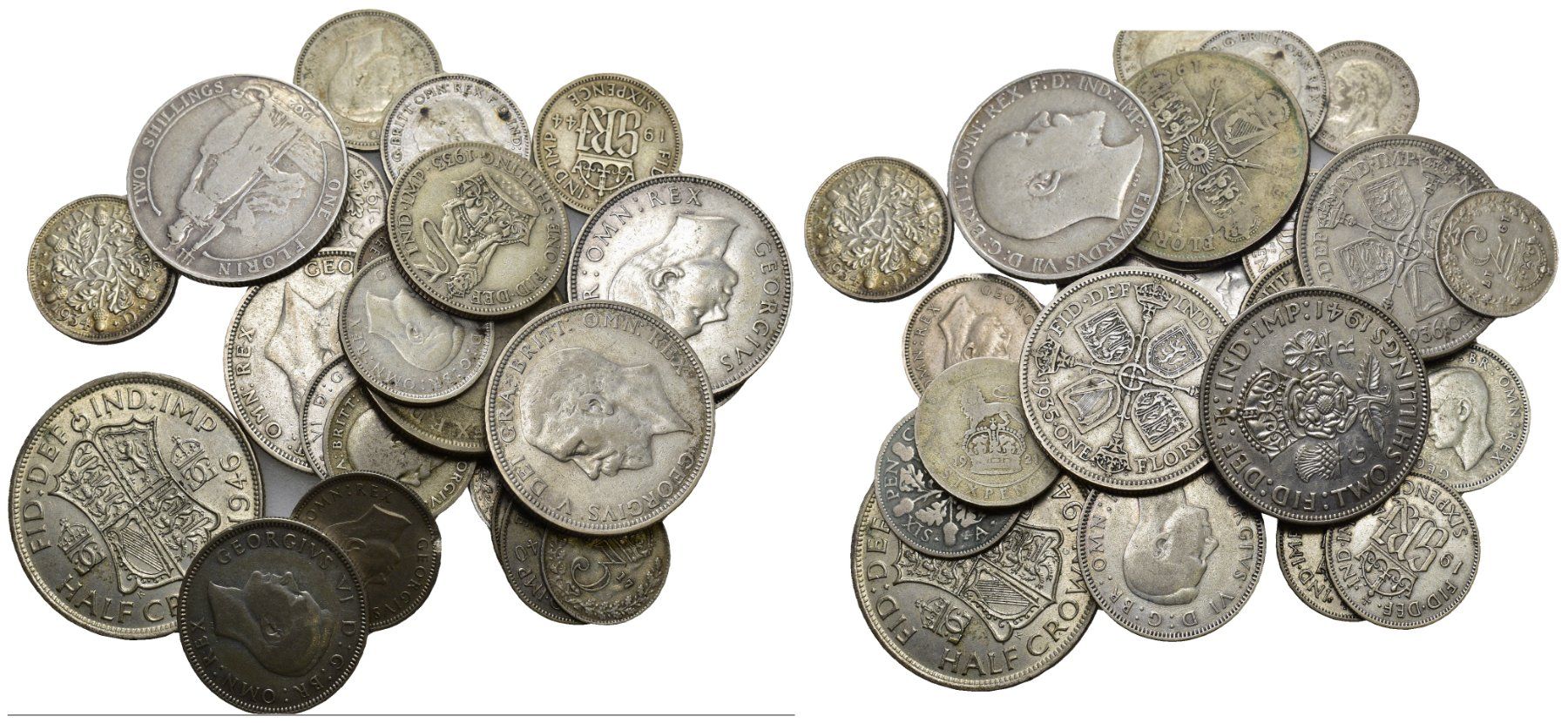 Tutti le monete: England Lot Silber – Usato da Bern venduto da numismatictops