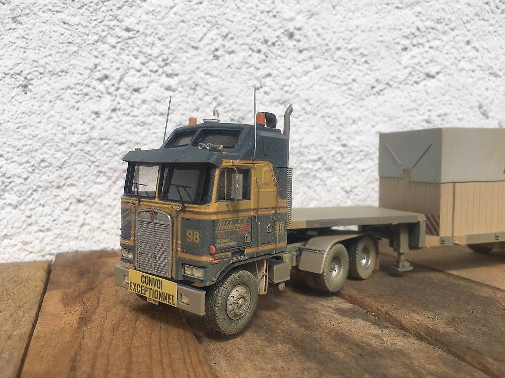 Modellbausätze & Standmodelle: KENWORTH K100 Friderici 1:50 – Gebraucht aus Lessoc von beletteman 1