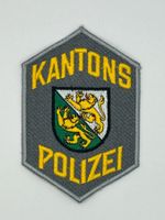 Seltener alter Stoff Abzeichen hell Kapo Thurgau