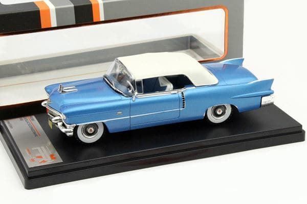 Cadillac Modellautos: Cadillac Eldorado Biarritz Convertible 1957-1958 hellblau – Neu und originalverpackt aus Gerlafingen von espero88