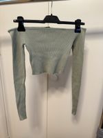 Missguided Strickpullover, olive, Grösse 34