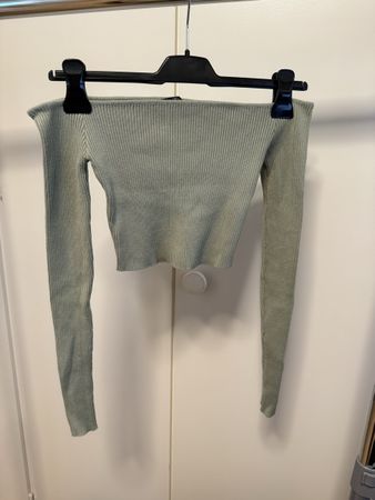 Missguided Strickpullover, olive, Grösse 34