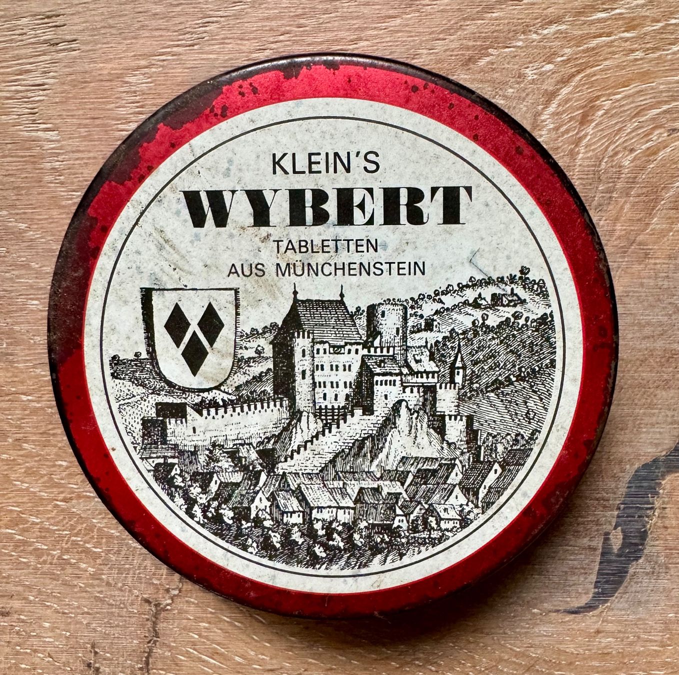 Barattoli: KLEIN'S WYBERT Tabletten Münchenstein - alte Blechdose – Usato da Rothrist venduto da Luckywinner