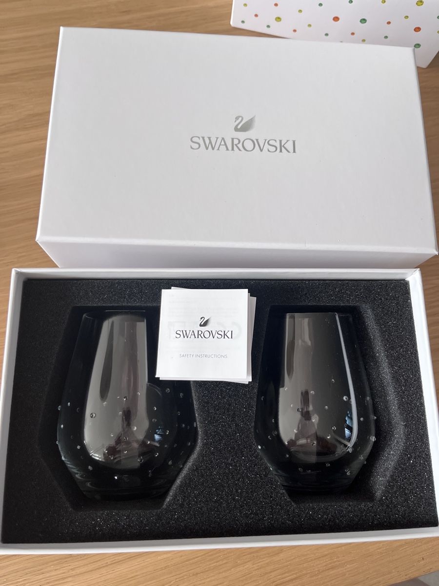 Caraffe: Neu Swarovski Karaffe mit 2 Trinkgläser – Nuovo e nell'imballaggio originale da Ziegelbrücke venduto da Splinter301 5