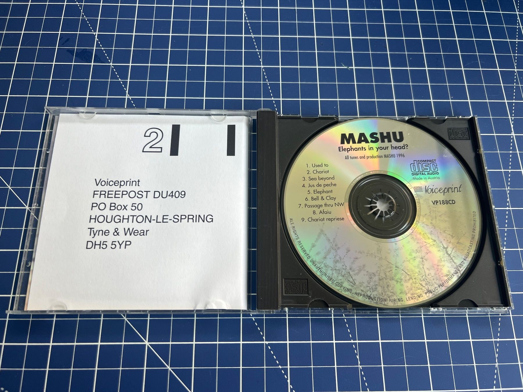 CD: Mashu – Elephants In Your Head? – Usato da st.gallen venduto da sophiephie 1