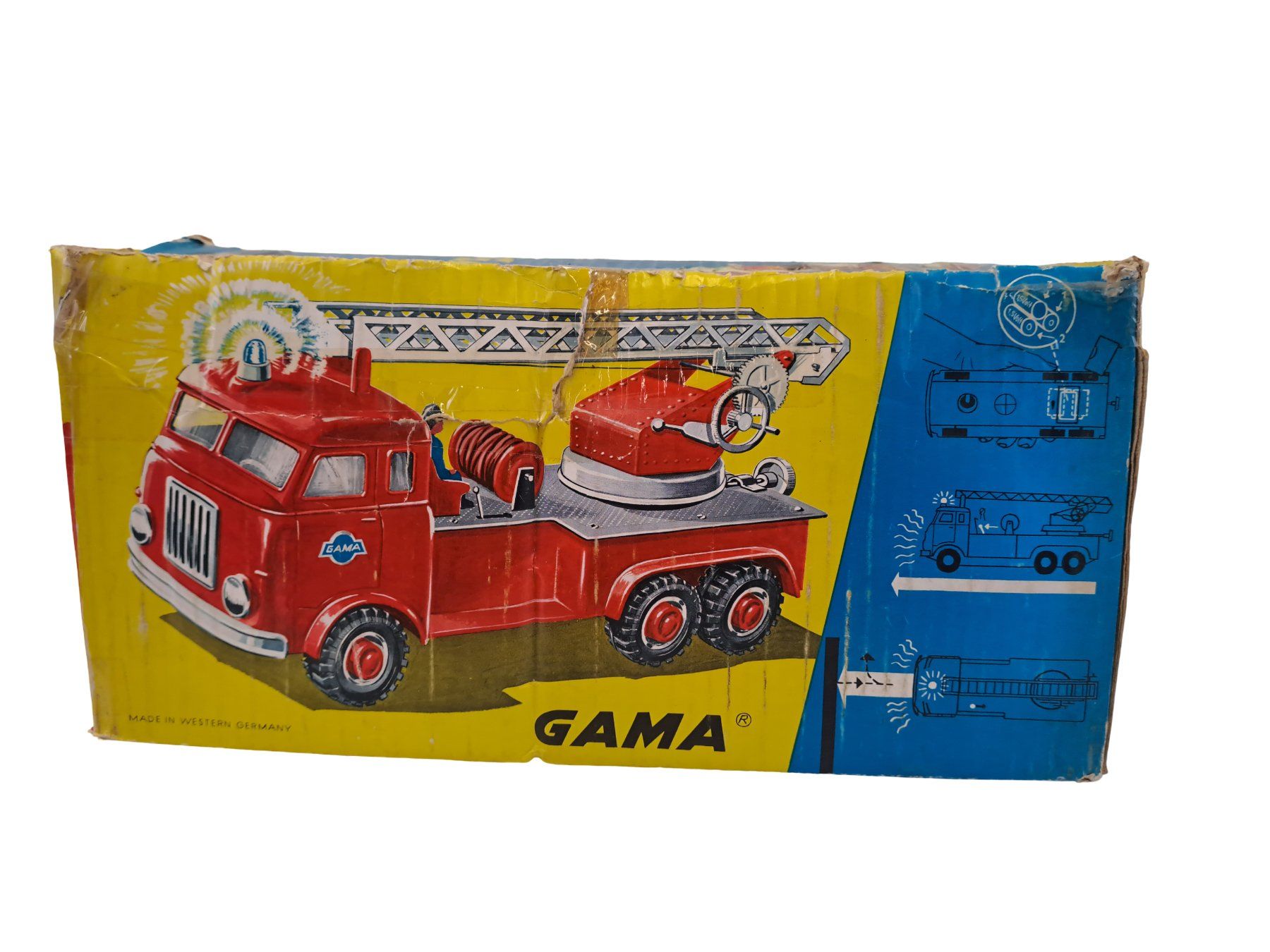 Gama Jouets: GAMA Feuerwehrwagen – D'occasion à Männedorf par Restwert_Maennedorf 6