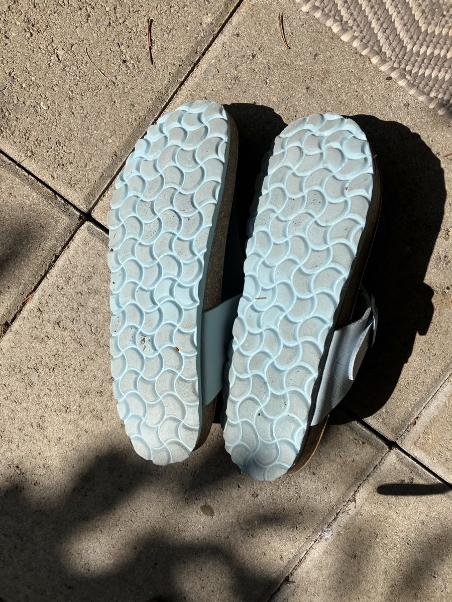 Scarpe da donna: Sandalen Typ Gizeh Bio Life hellblau Gr 38 – Usato da Stäfa venduto da ummroxana 2