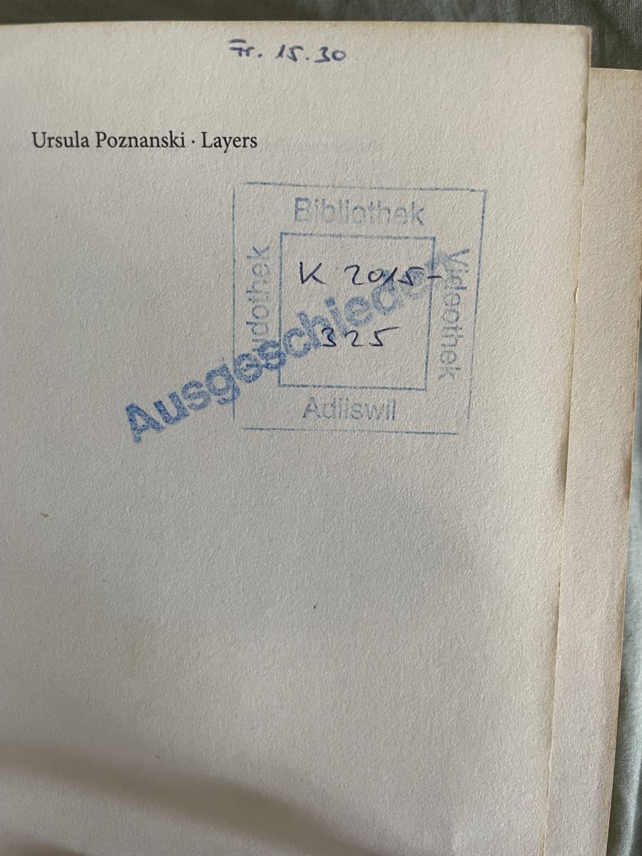 Libri: Layers von Ursula Poznanski – Usato da Adliswil venduto da marieluiisa 5