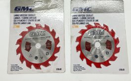 2x GMC Laminat Sägeblatt ø 127x 17x 2,5mm / 14T