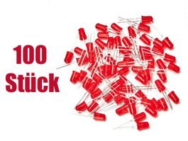 LED Diode 5 mm ROT,  Packung (100 Stück)
