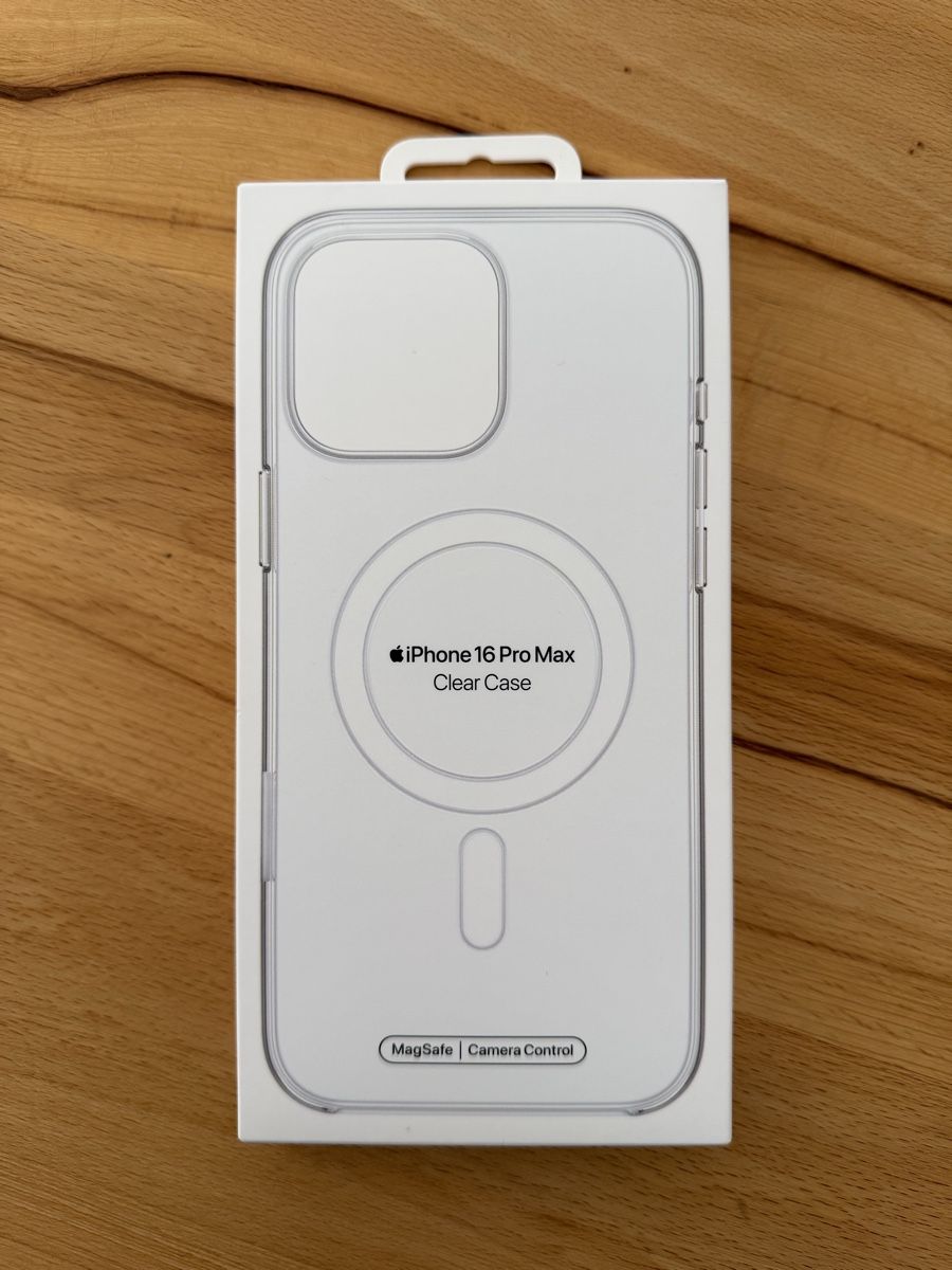 Apple Covers & Schutzfolien: Apple Clear Case iPhone 16 Pro Max Original Neu – Neu und originalverpackt aus Derendingen von X3M_21 3
