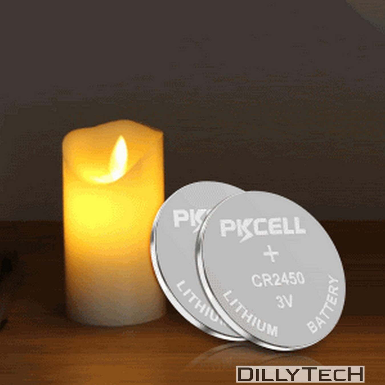 Caricatori & Batterie: PKCELL CR2450 Knopfzellenbatterie - 5 Stk. – Nuovo e nell'imballaggio originale da Meilen venduto da DillyTecH 7