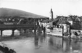Olten SO Panorama sul fiume Aare