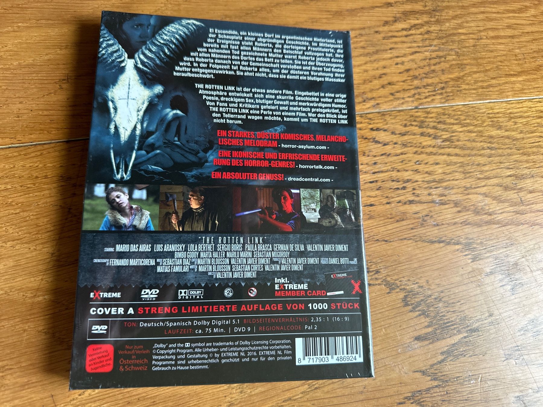 Tutti i DVDs: Rotten Link Mediabook OVP – Nuovo e nell'imballaggio originale da Benken ZH venduto da Audi-erich 1
