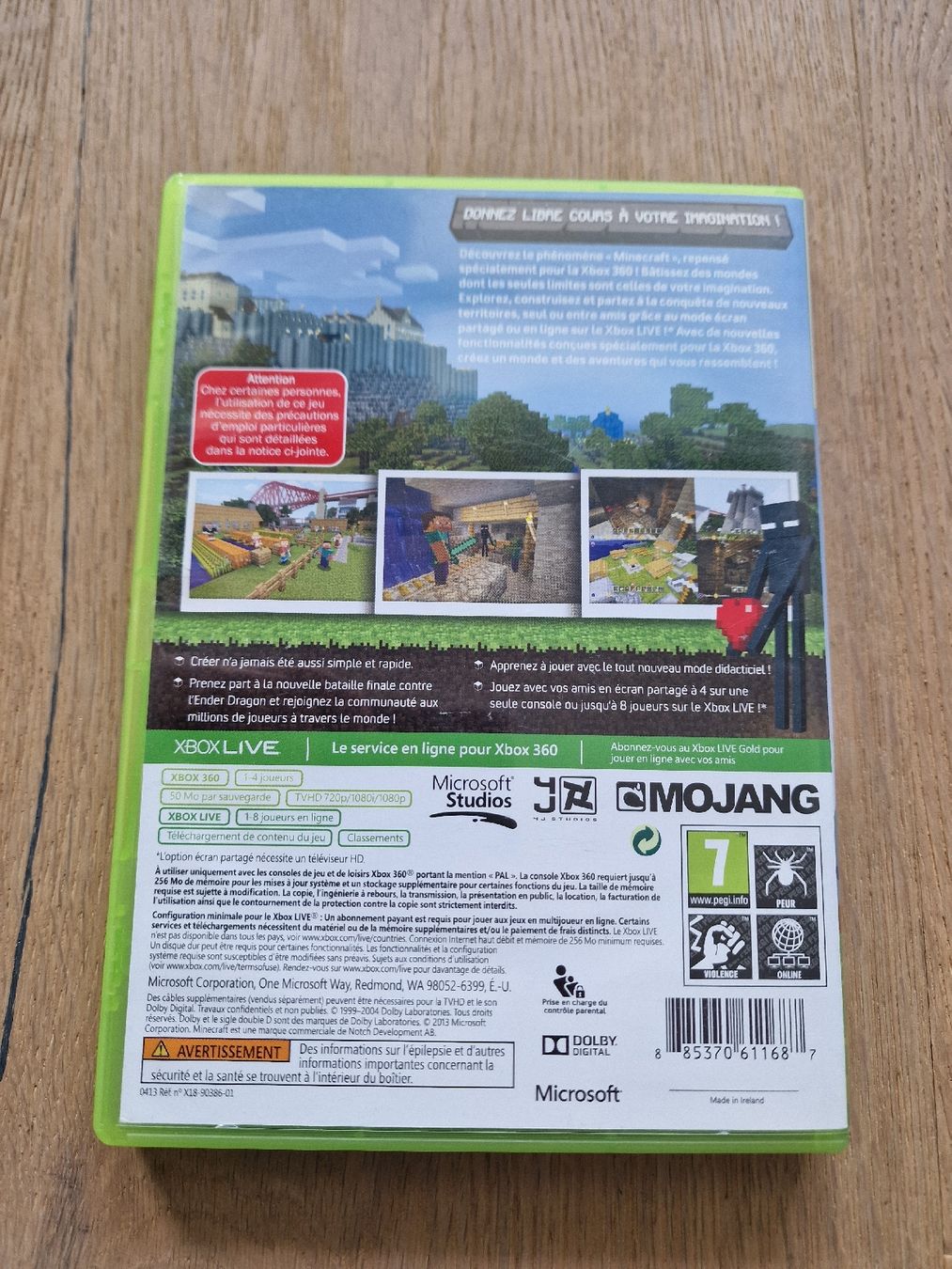 Giochi: Minecraft Xbox 360 Edition Spiel - gebraucht – Usato da Fahrwangen venduto da luk_bhw7 2