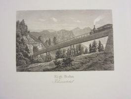 RIGI BAHN  AQUATINTA